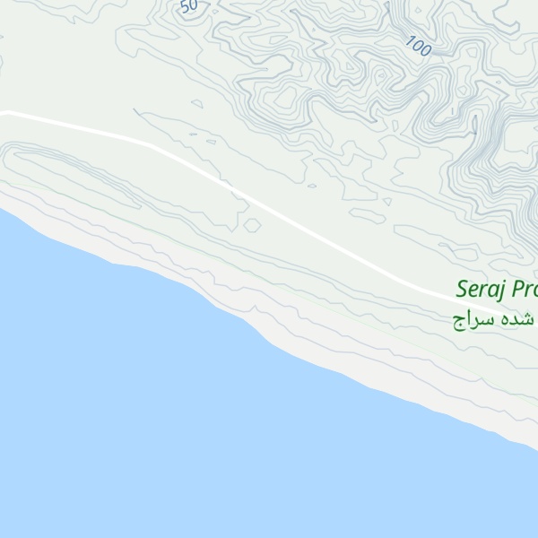 Map of Kūh-e Porbā Hejārāt