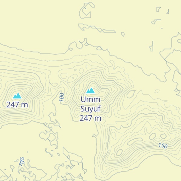 Map of Umm Suyuf