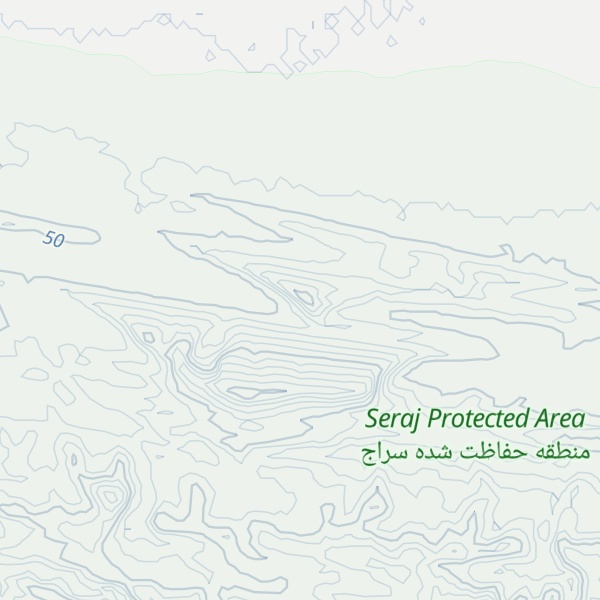 Map of Kūh-e Jannāt ol Banāt