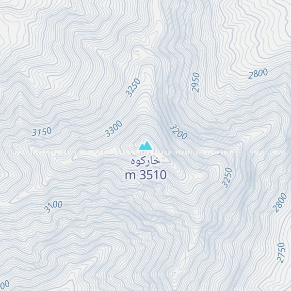 Map of خارکوه