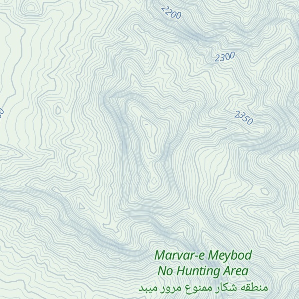 Map of Kūh-e Now Dūshān