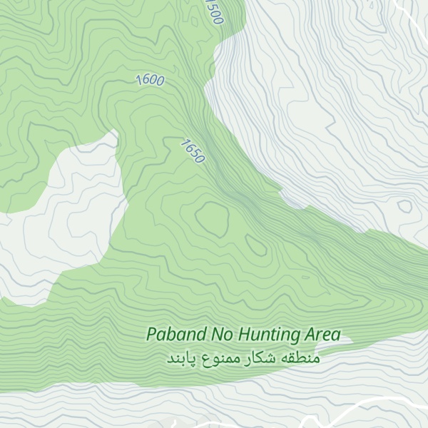 Map of Kūh-e Kamarban
