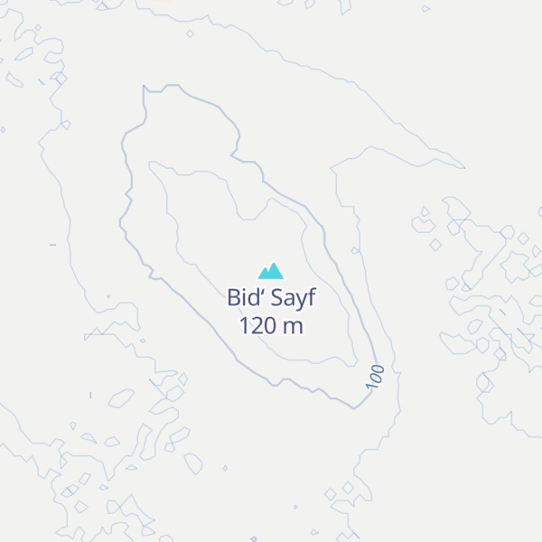 Map of Bid‘ Sayf