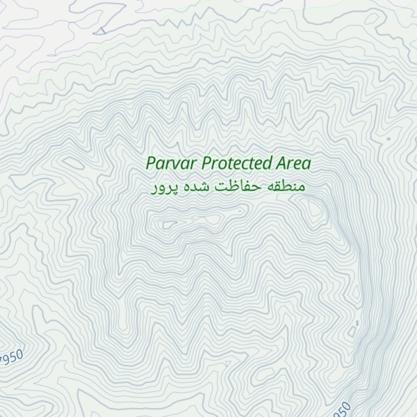 Map of Kūh-e Āb Sharaf