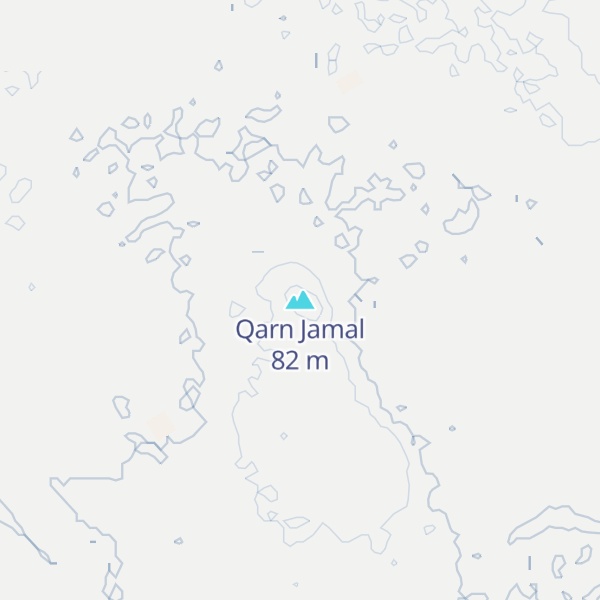 Map of Qarn Jamal