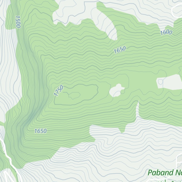 Map of Kūh-e Bīsheh Boneh