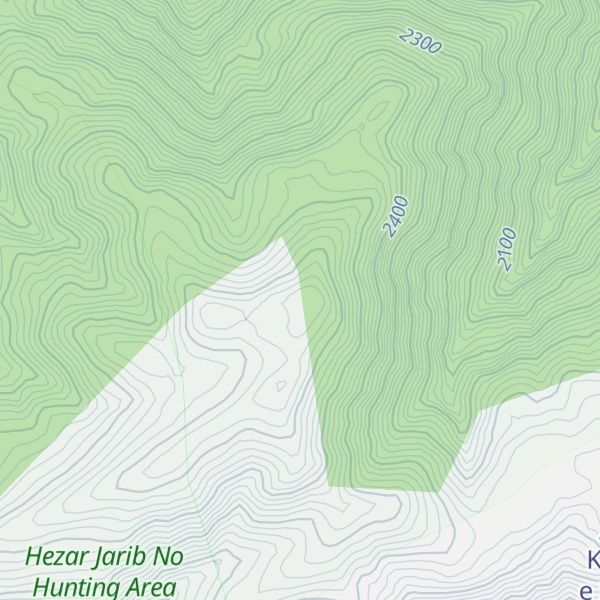 Map of Kūh-e Chāleh Sargāh