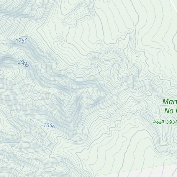 Map of Kūh-e Kaftardūl
