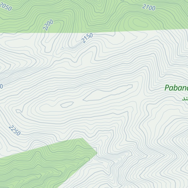 Map of Kūh-e Sūteh Gandom