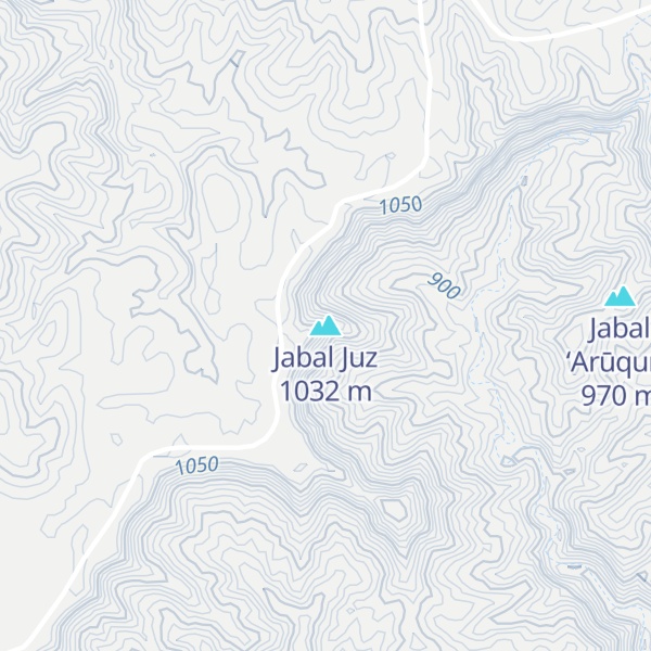 Map of Jabal Juz