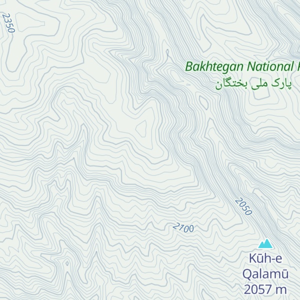 Map of Kūhhā-ye Chāh Shūr