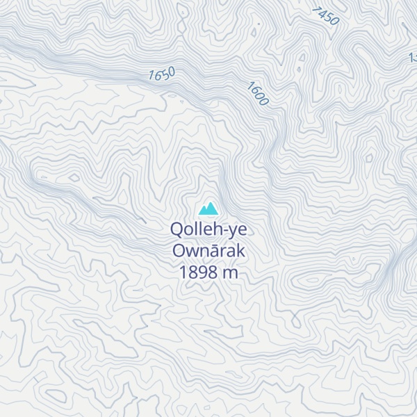 Map of Qolleh-ye Ownārak