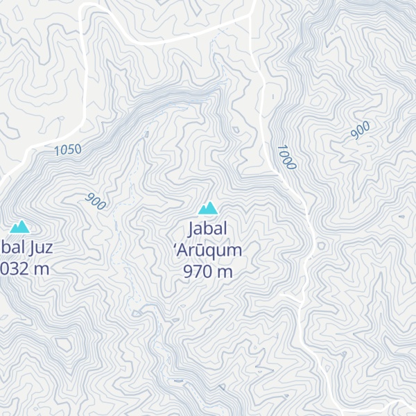 Map of Jabal ‘Arūqum