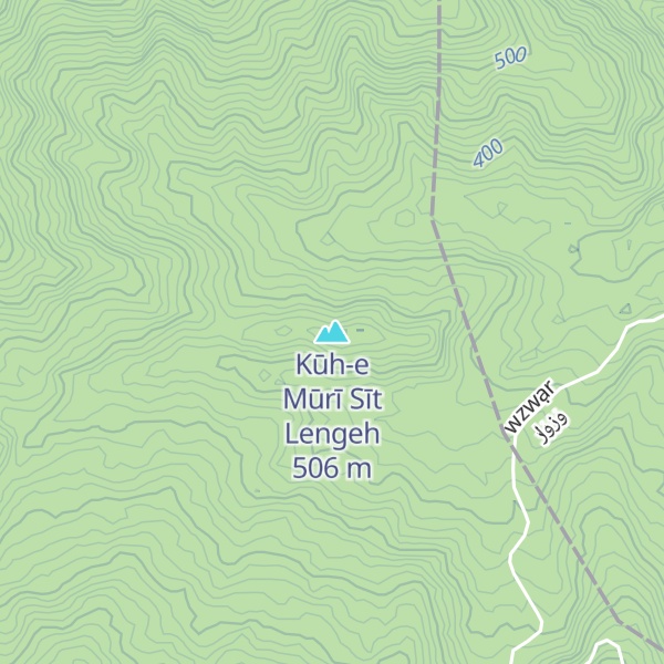 Map of Kūh-e Mūrī Sīt Lengeh