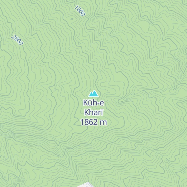 Map of Kūh-e Kharī