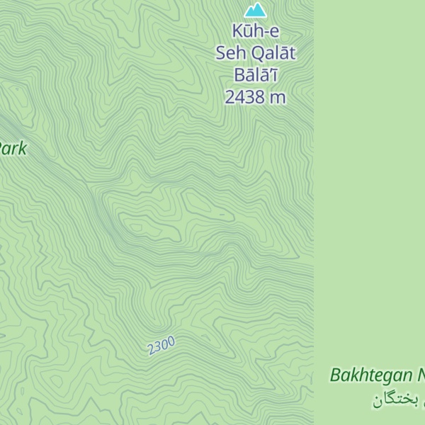 Map of Kūh-e Khār