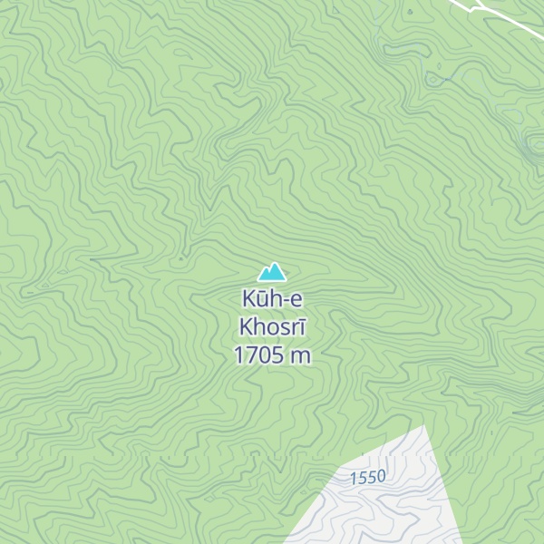 Map of Kūh-e Khosrī