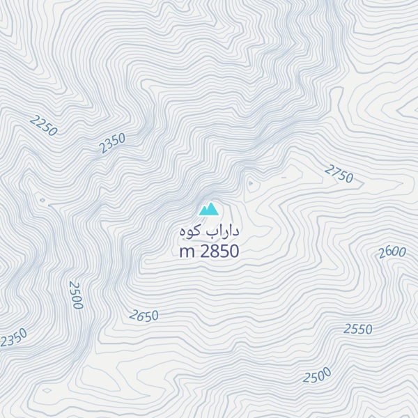 Map of داراب کوه