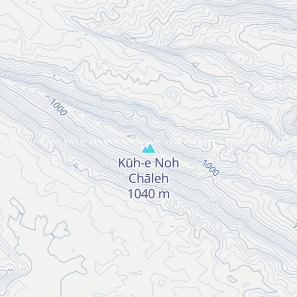 Map of Kūh-e Noh Chāleh