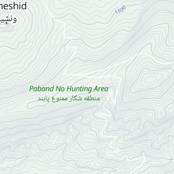 Map of Kūh-e Nasūm