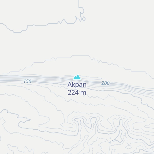 Map of Akpan