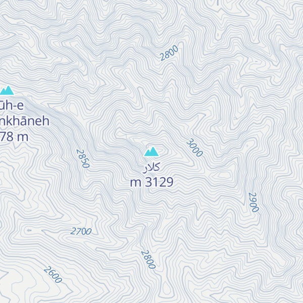 Map of کلار