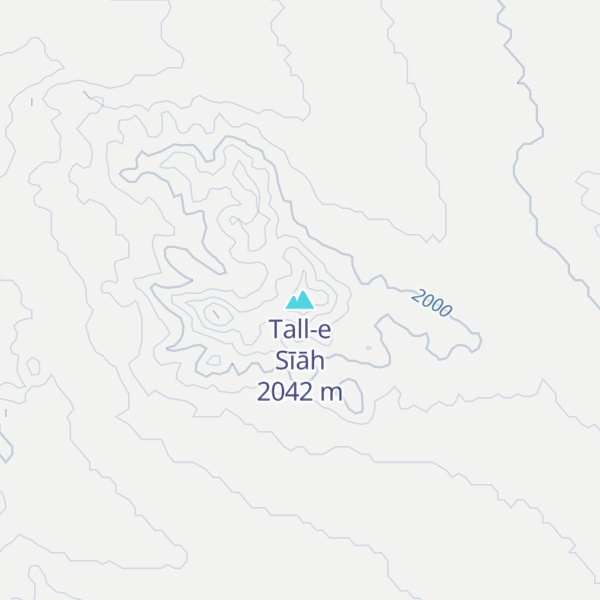 Map of Tall-e Sīāh