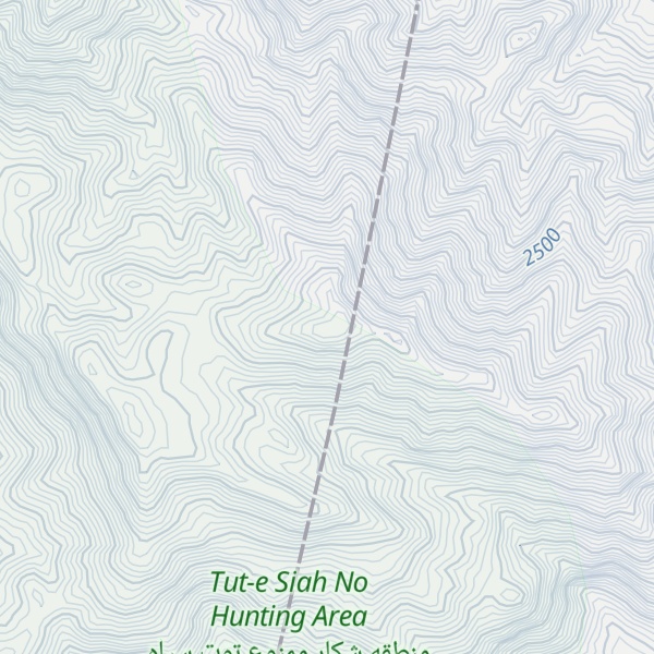 Map of Kūh-e Band Nūn