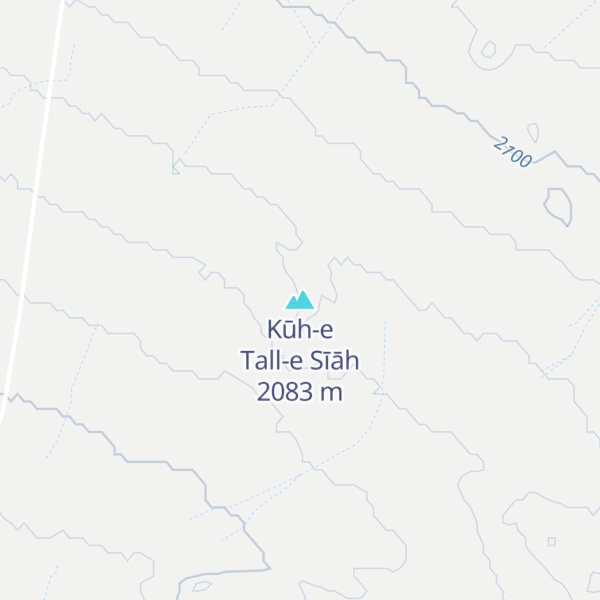 Map of Kūh-e Tall-e Sīāh