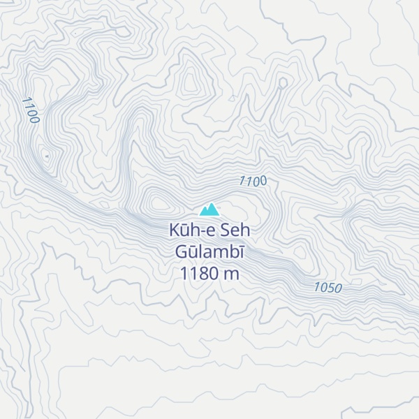 Map of Kūh-e Seh Gūlambī