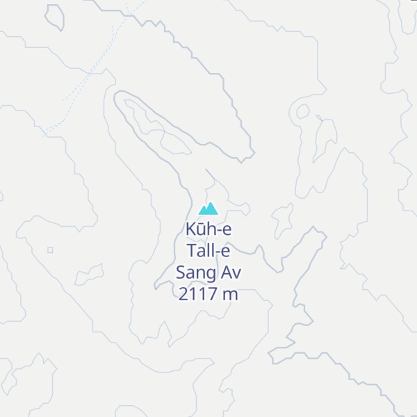 Map of Kūh-e Tall-e Sang Av