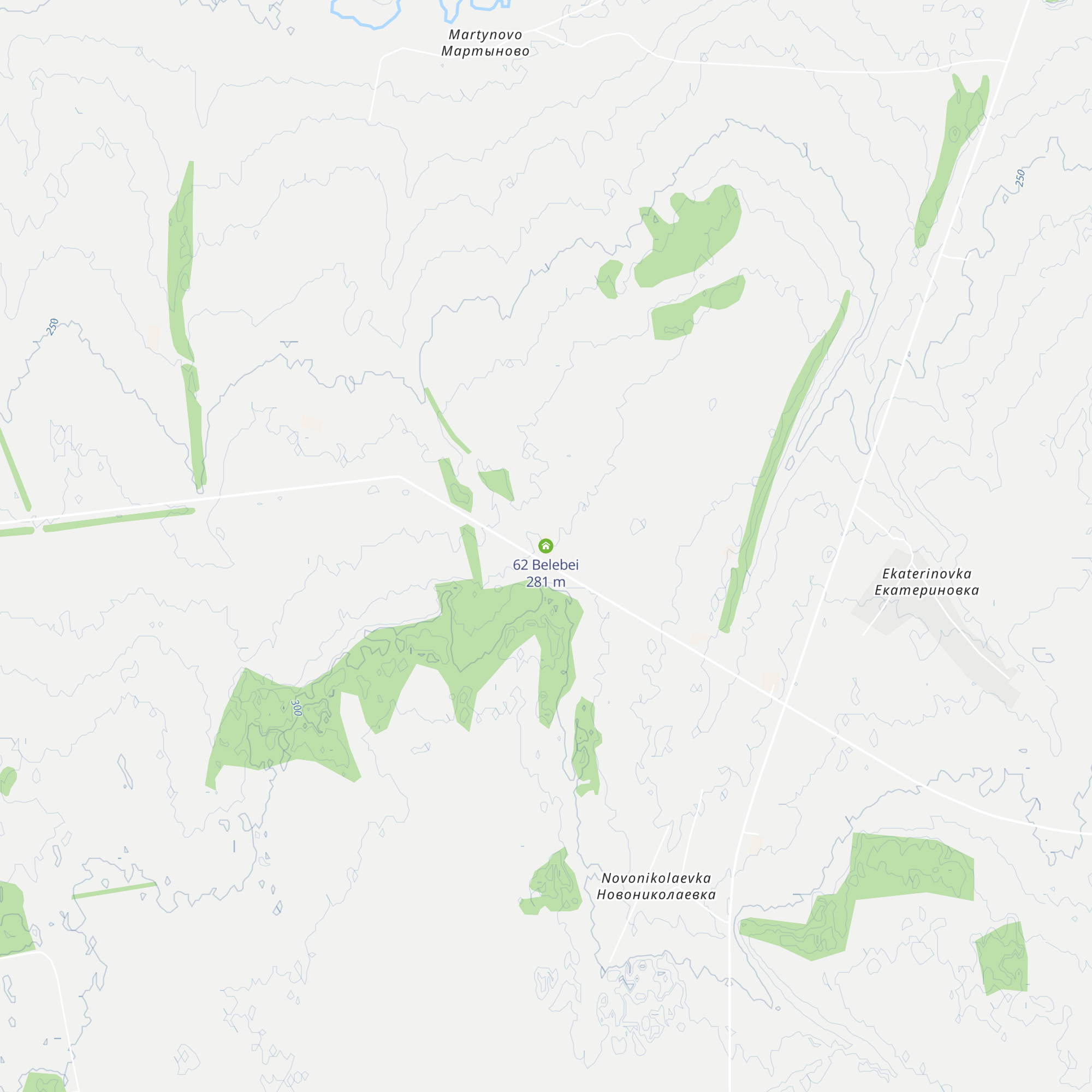 62 Belebei map