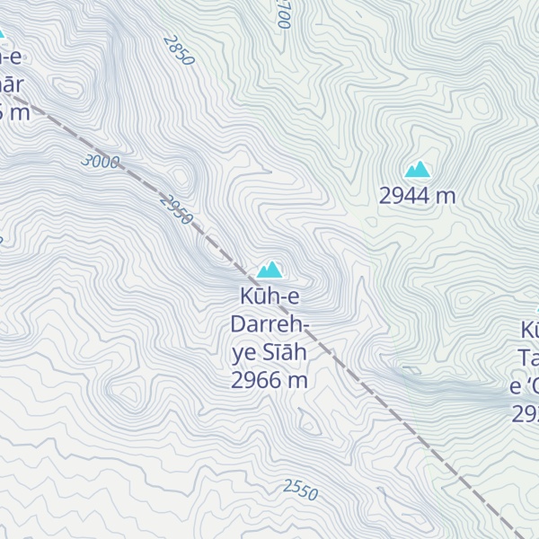 Map of Kūh-e Darreh-ye Sīāh