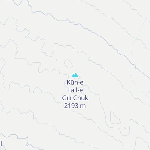 Map of Kūh-e Tall-e Gīlī Chūk