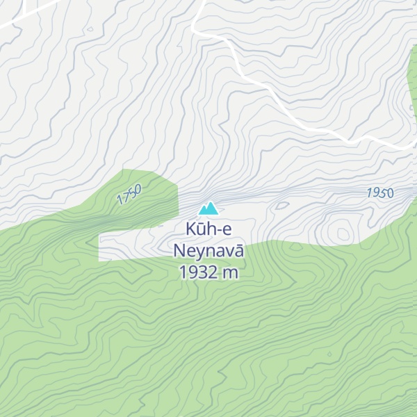 Map of Kūh-e Neynavā