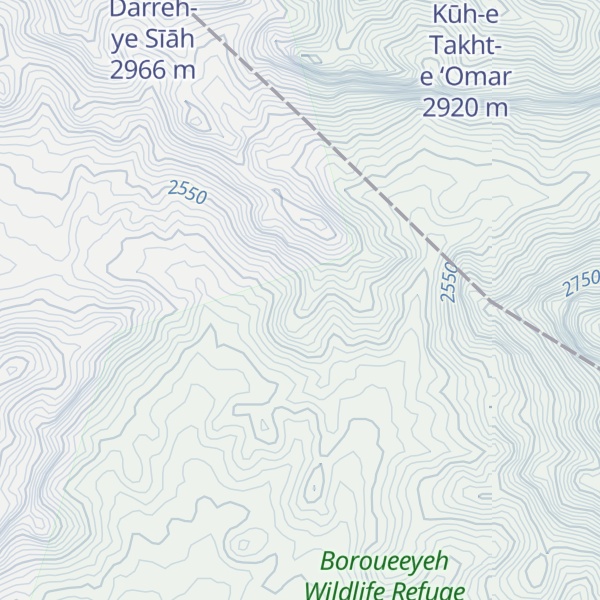 Map of Kūh-e Tall-e Sīāh