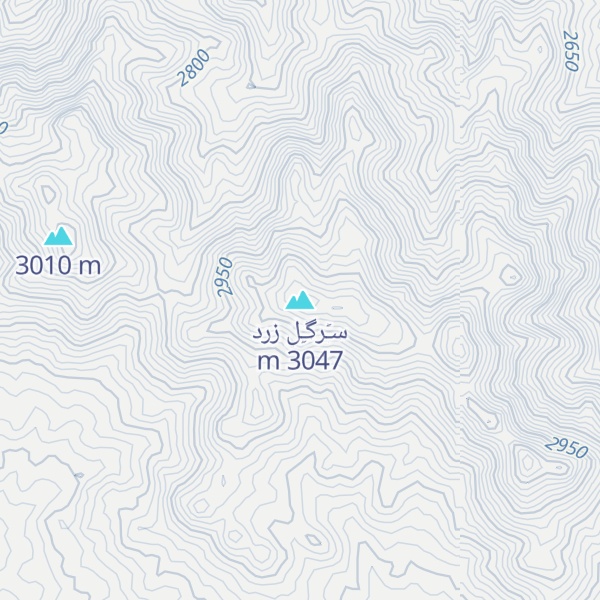 Map of سَرگِل زرد