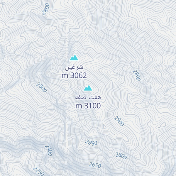 Map of هفت صفه