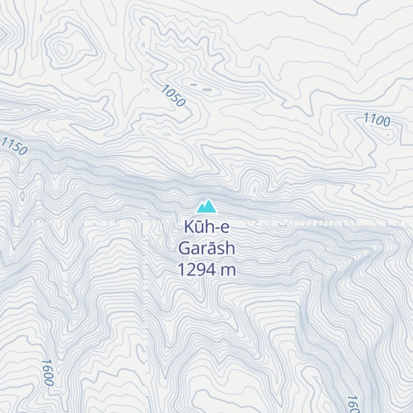 Map of Kūh-e Garāsh