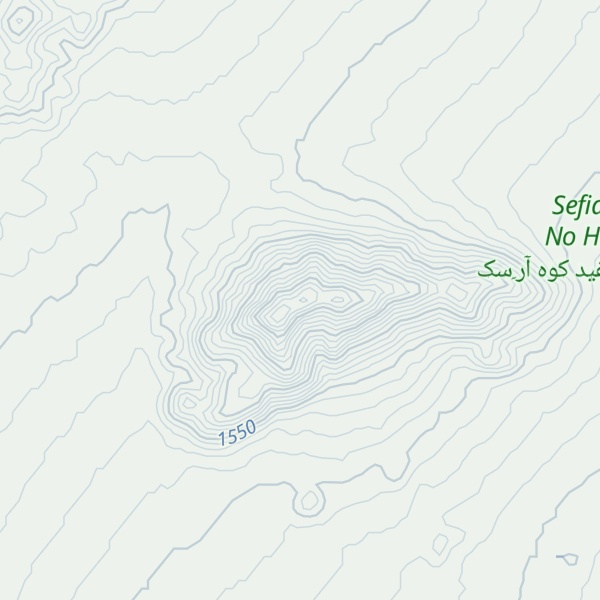 Map of Kūh-e Vanmūshak