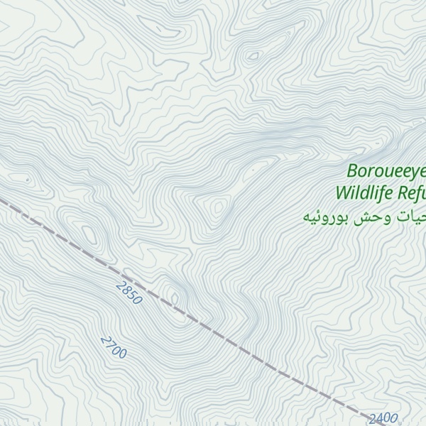 Map of Kūh-e Tichin