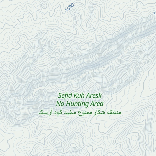Map of Kūh-e Charez Kūh