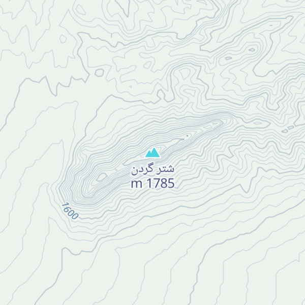 Map of شتر گردن
