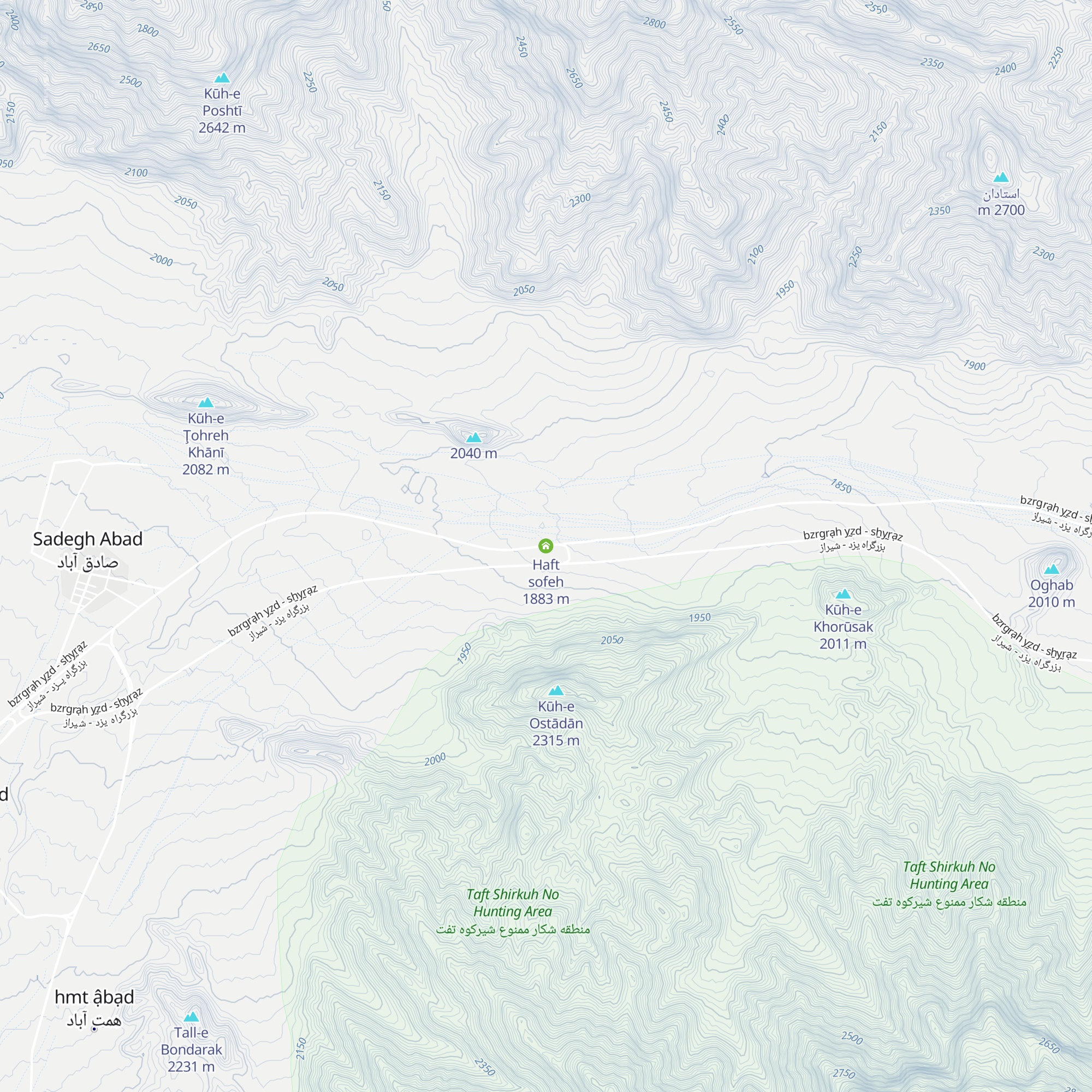 Haft sofeh map