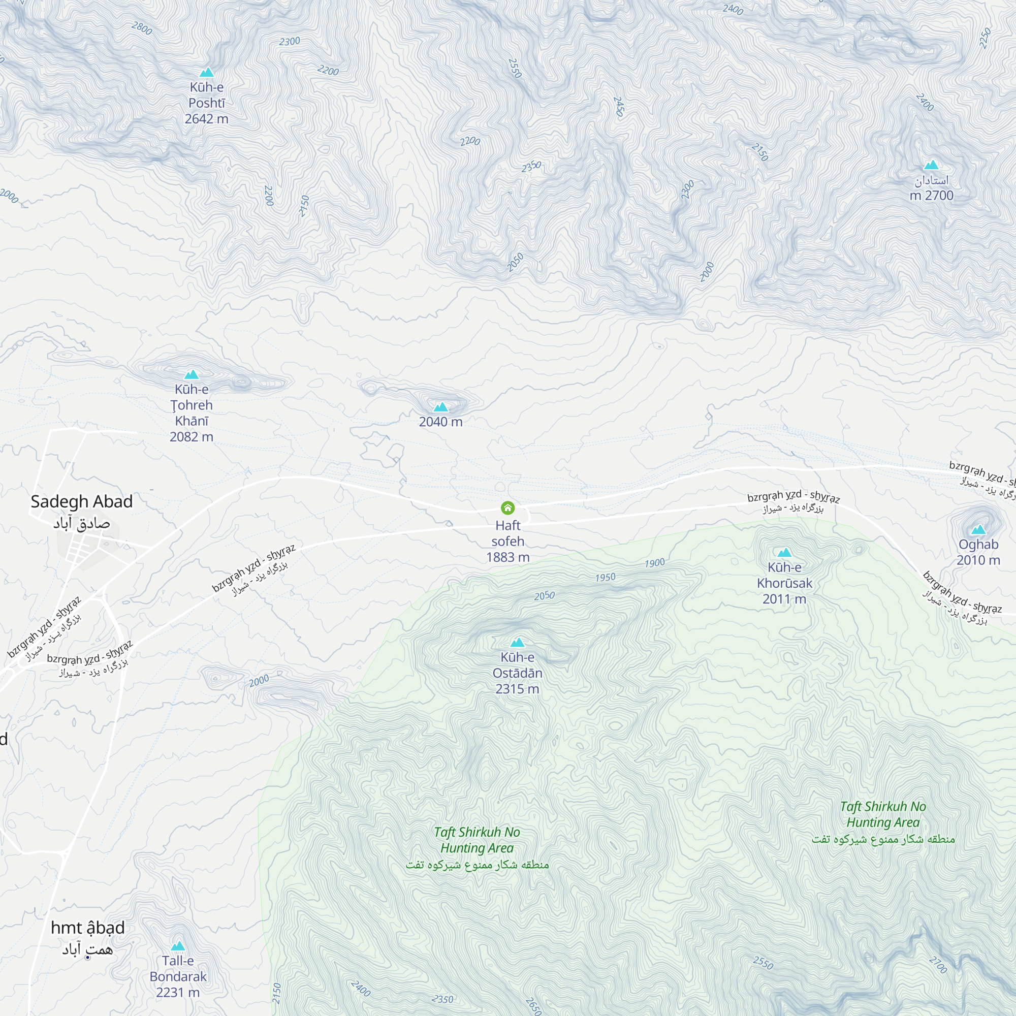 Haft sofeh map
