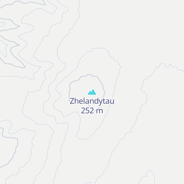 Map of Zhelandytau