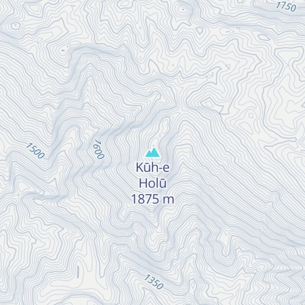 Map of Kūh-e Holū