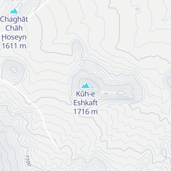 Map of Kūh-e Eshkaft