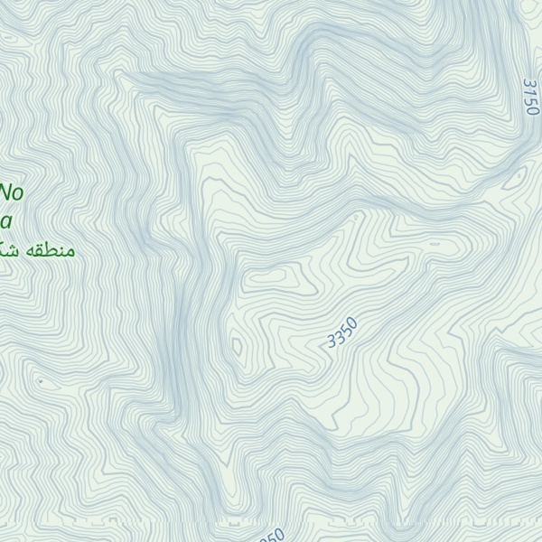 Map of Shirkuh, The Small