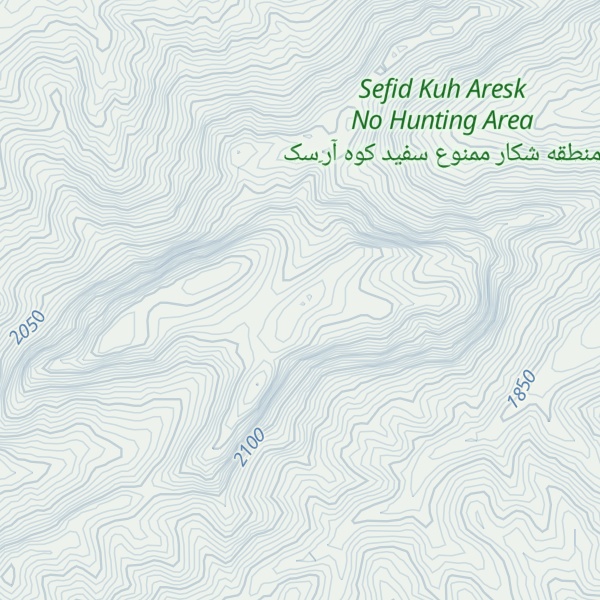 Map of Kūh-e Kal Khowseh